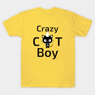 Crazy Cat Boy T-Shirt